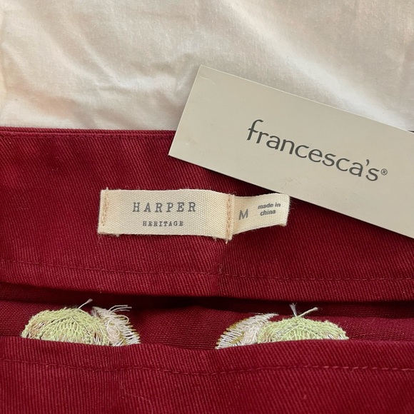 Harper Embroidery Skirt NWT - Picture 5 of 7